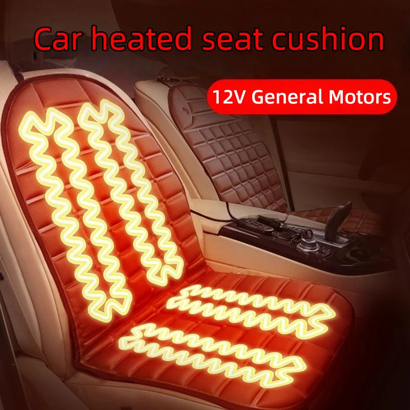Car heating seat cushion, car winter seat, electric heating seat cushion, quick heating seat cushion, car 12V small car, car use