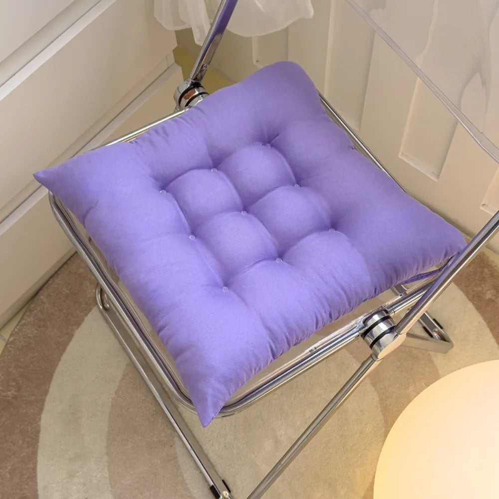 Non-slip Thicken Dining Chair Cushion Nap Pillow Chair Pad Cushion Round Cushion Winter Chair Cushion