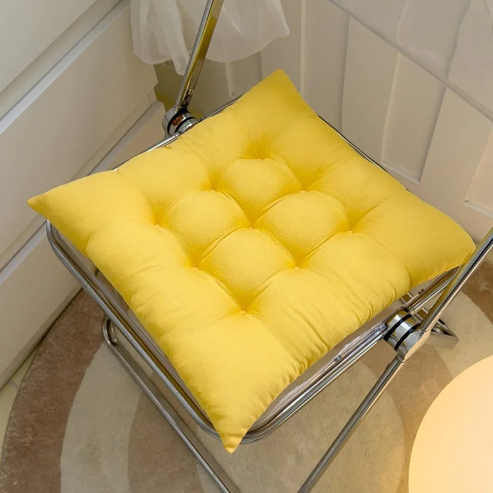 Non-slip Thicken Dining Chair Cushion Nap Pillow Chair Pad Cushion Round Cushion Winter Chair Cushion