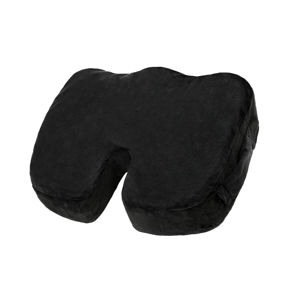 Comfortable breathable seat cushion, U-shaped design wave sponge massage cushion can relieve buttock pressure/coccyx pain