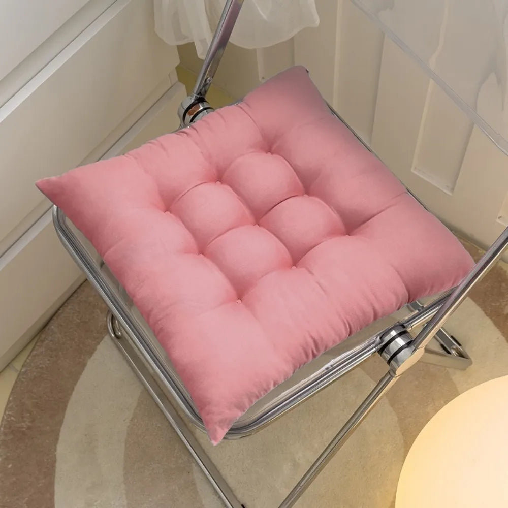 Non-slip Thicken Dining Chair Cushion Nap Pillow Chair Pad Cushion Round Cushion Winter Chair Cushion