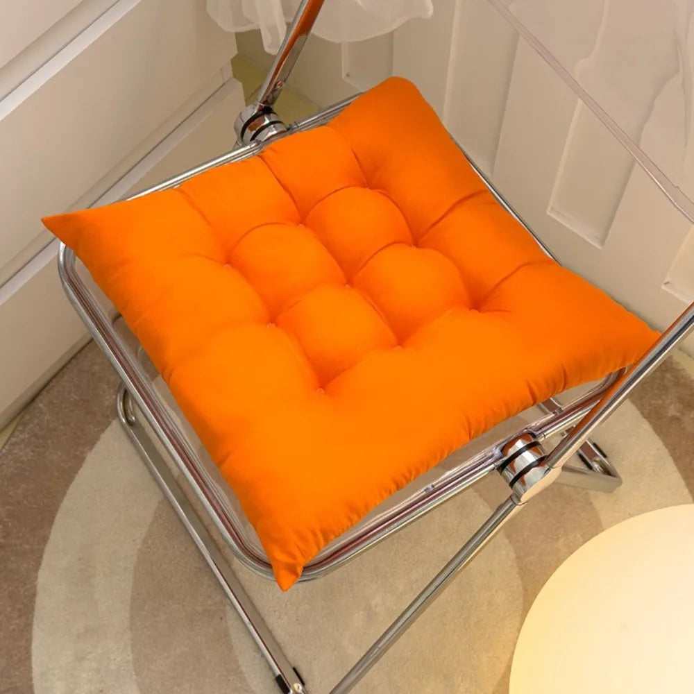 Non-slip Thicken Dining Chair Cushion Nap Pillow Chair Pad Cushion Round Cushion Winter Chair Cushion