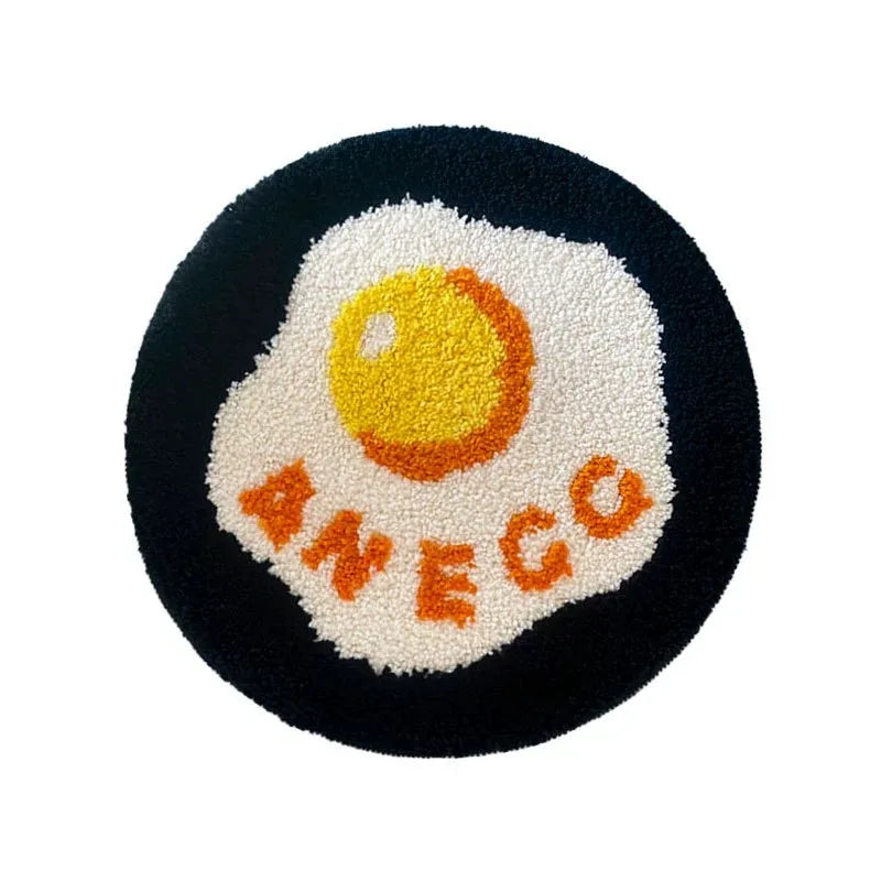 Lovely Tufting Seat Cushion Soft Round Square Floral Coffee Egg Chair Sofa Pad Home Office Warm Decor for Autumn Winter 40x40cm