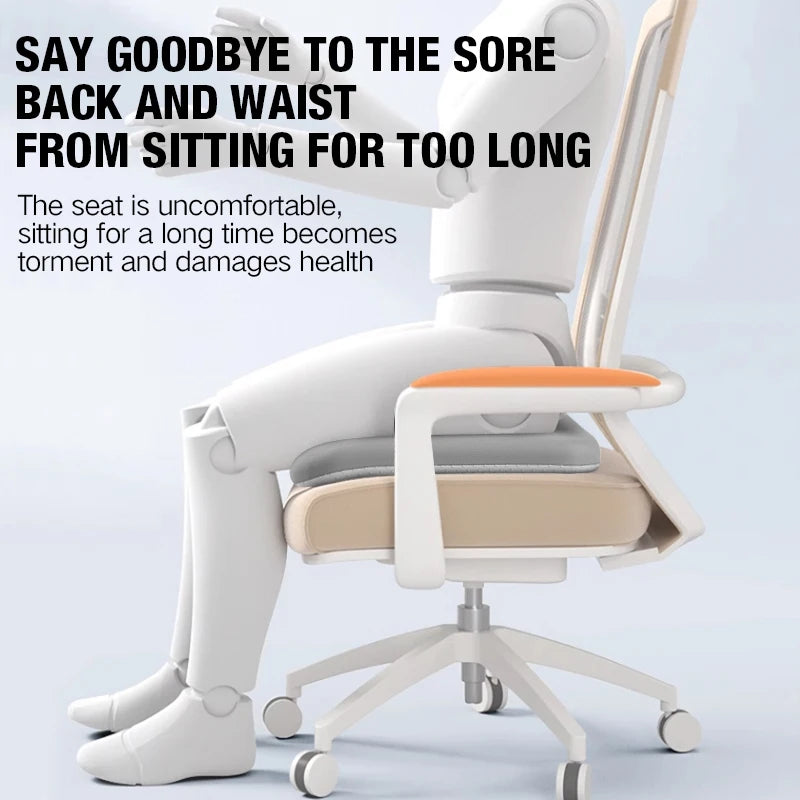 Car Cushion Office Chair Cushion Memory Foam Padding Wheelchair Armchair Cushions Pouf Decorative Sofa Rocking Desk Chairs Home