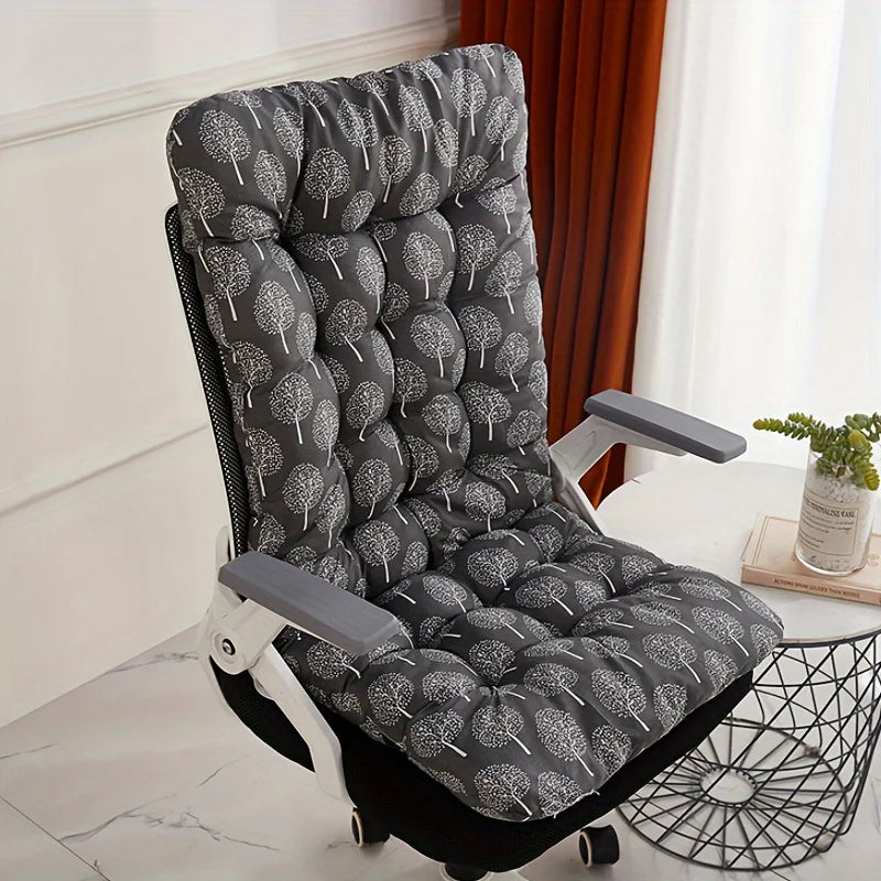 Ergonomic Office Chair Cushion with Integrated Backrest Support - Suitable for Multifunctional Use of Home and Car Seats