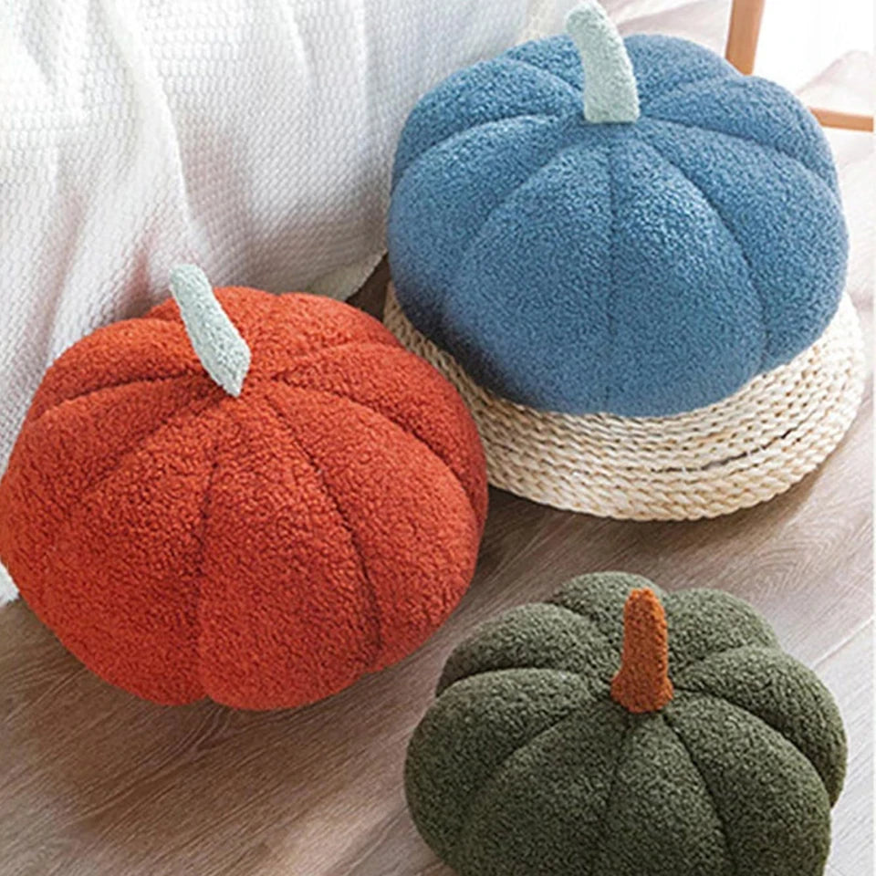 New Pumpkin Pillow Creative Special-Shaped Sofa Cushion Halloween Teddy Fleece Funny Plush Pillow Party Home Decor for Children